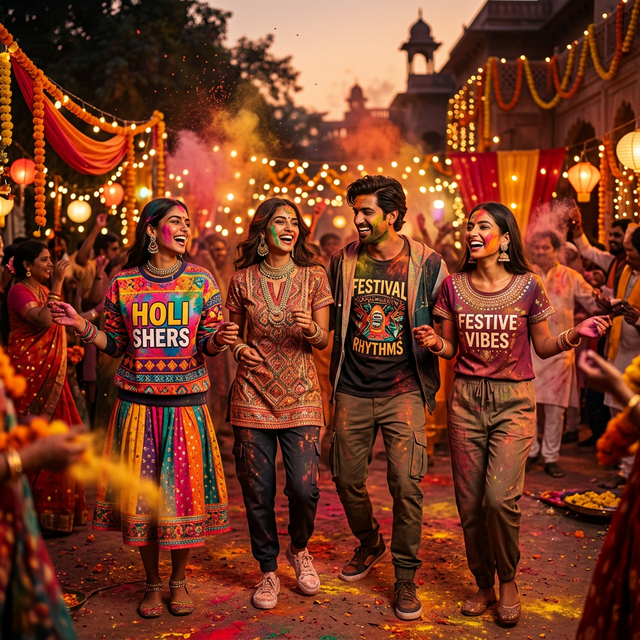 WEAR THE FESTIVAL OF COLORS